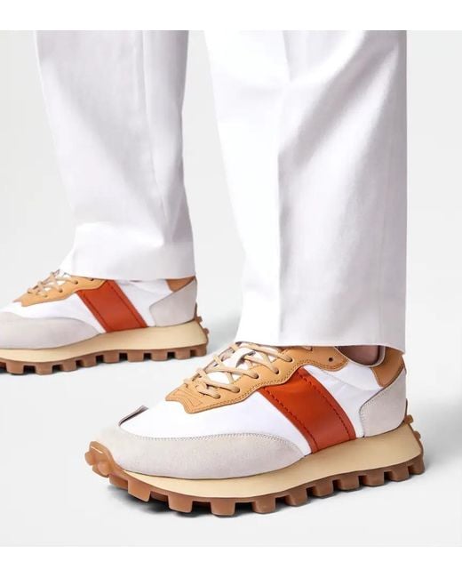 Tod's Multicolor 1T Panelled Lace-Up Sneakers