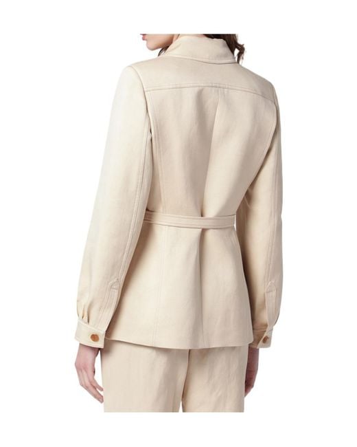 Blazé Milano Natural Single-Breasted Jacket