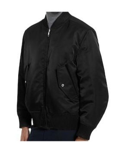 Gucci Gray Herringbone Mouliné Bomber Jacket for men