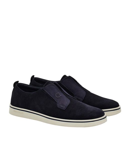 Ferragamo Blue Ferragamo Flat Shoes for men
