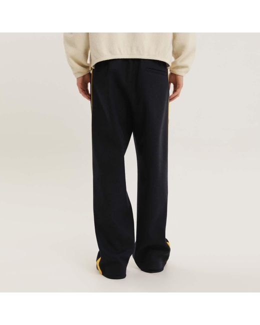 1989 STUDIO Blue Side Stripe Pants for men