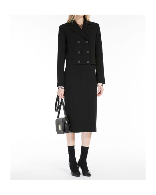 Max Mara Black Acciaio Blazer