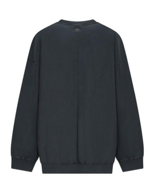 Haikure Blue Wild Crew-Neck Sweatshirt