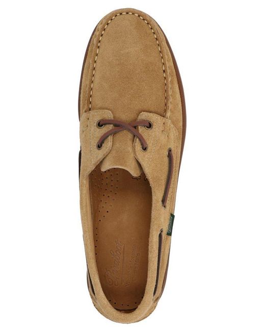 Paraboot Brown Barth Leather Loafers for men