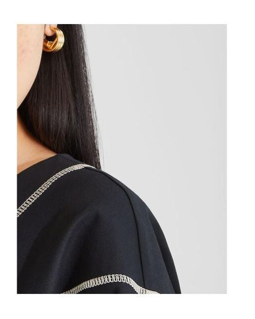 Fendi Metallic F Is Earrings