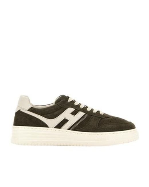 Hogan White H630 Low-Top Sneakers for men