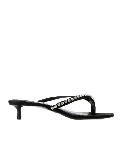 Jimmy Choo White Dila 35 Embellished Sandals