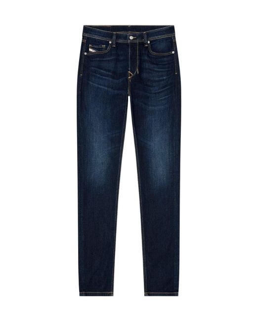 DIESEL Blue Larkee-Beex Tapered Jeans for men