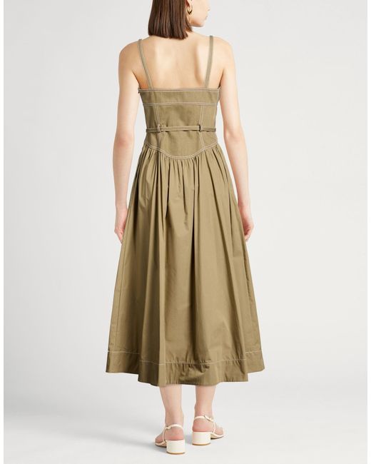 Tory Burch Natural Denim Sleeveless Dress