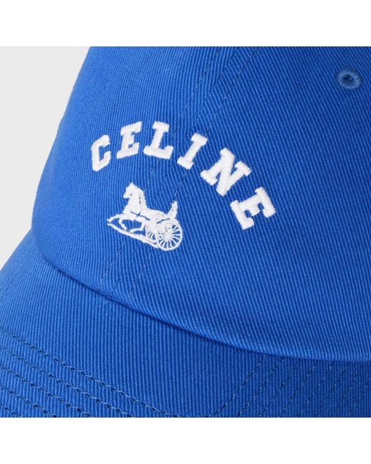 Céline Blue Richelieu Cap for men