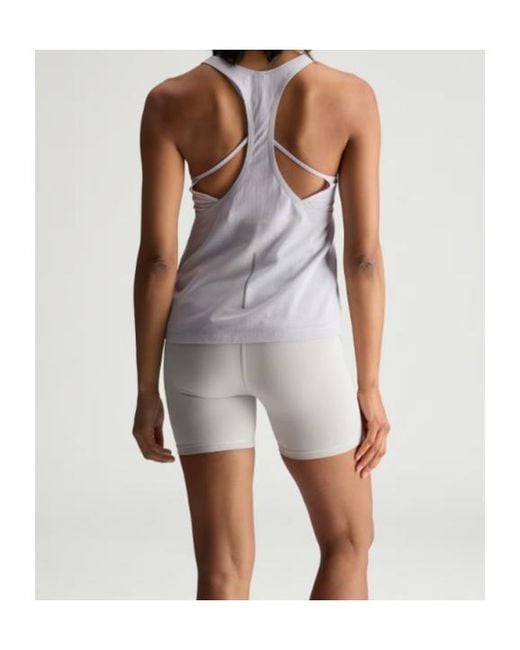 Adidas By Stella McCartney White Panelled Sleeveless Top