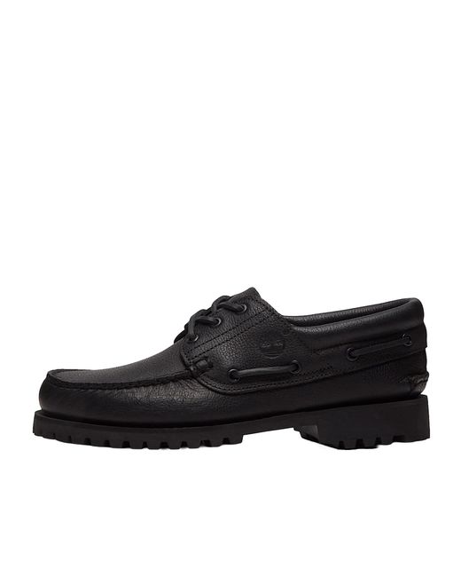 Timberland Black Round-Toe Loafers for men