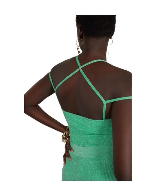Jacquemus Green Logo Short Shoulder Sling
