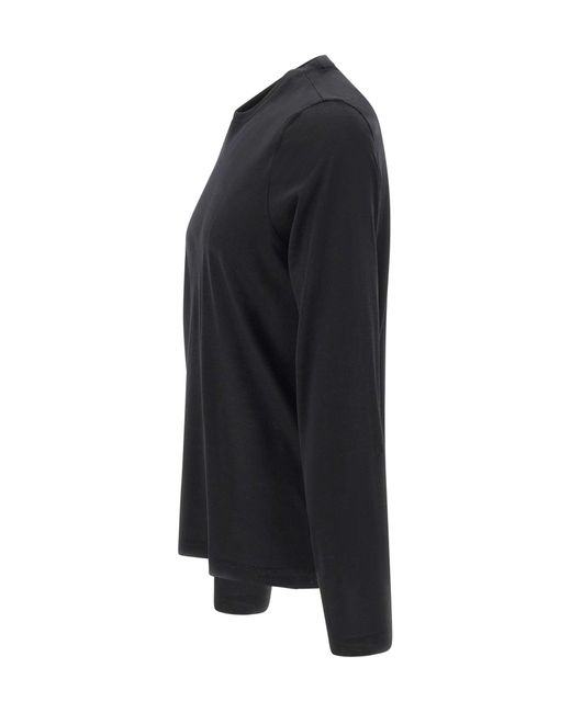 Gran Sasso Blue Athleisure Crew-Neck Knitted Sweater for men