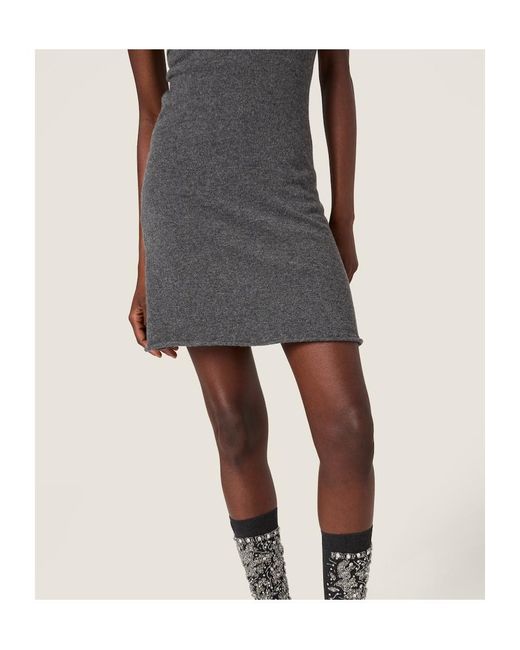 Miu Miu Black Cashmere Tank Dress