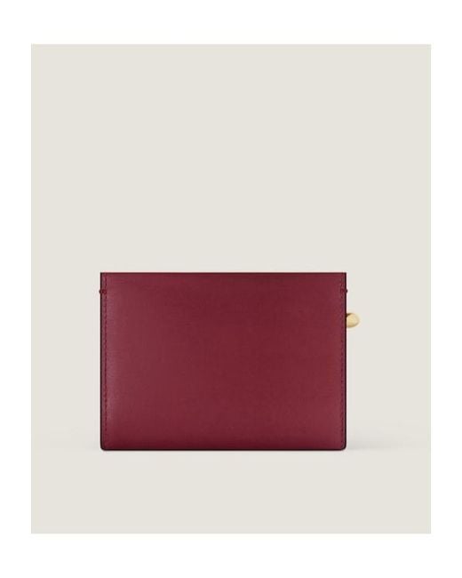 Givenchy Red Pinch Bifold Wallet