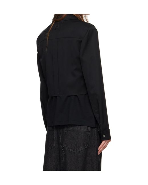 Wooyoungmi Black Long Sleeve Shirt