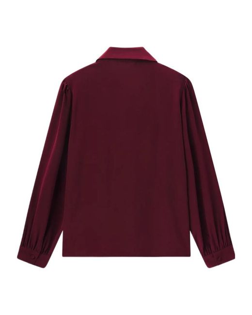FRAME Purple Buttoned Shirt