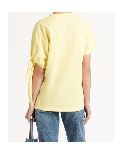 J.W. Anderson Yellow Short-Sleeved T-Shirt