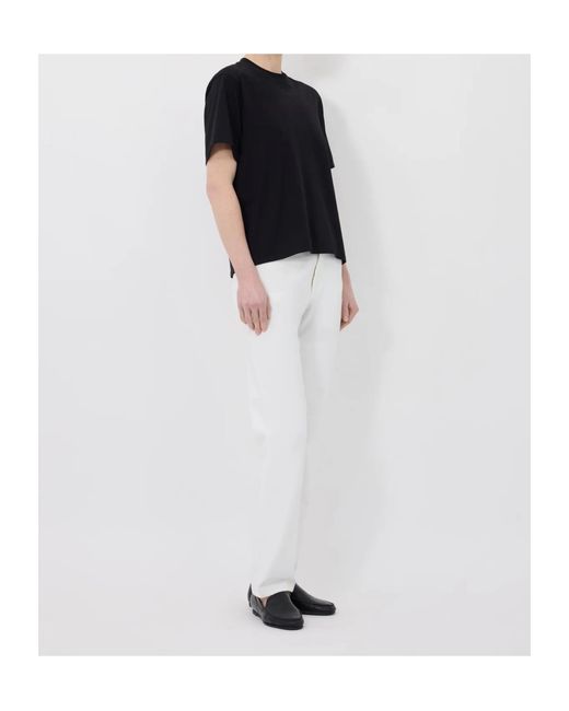 Loulou de Saison Black Telanto Lds Boxy Fit T-Shirt