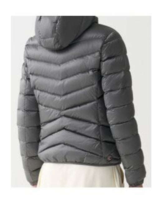 Colmar Gray Colmar Hooded Quilted Down Jacket
