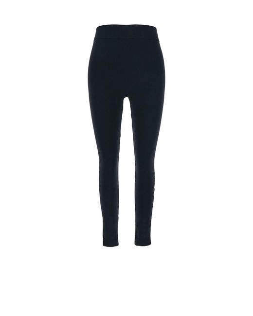 Max Mara Blue Basilea Leggings