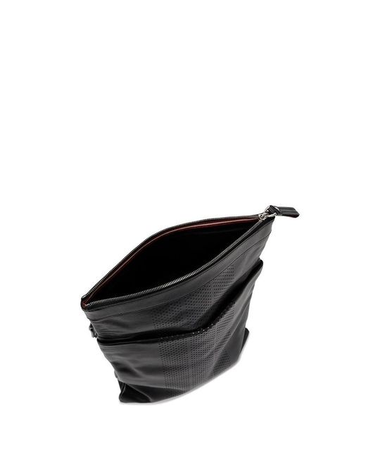 Bally Black Logo Shoulder Bag for men