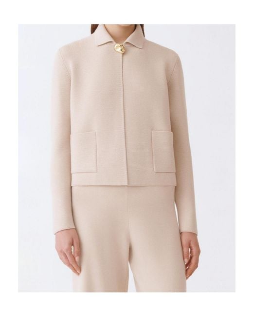 Fabiana Filippi Natural Nugget Detailed Jacket