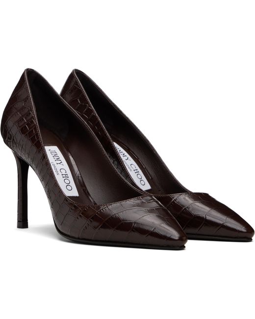 Jimmy Choo Black Romy 85 High Heels