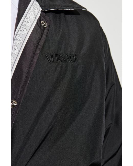 Versace Black Reversible Jacket for men