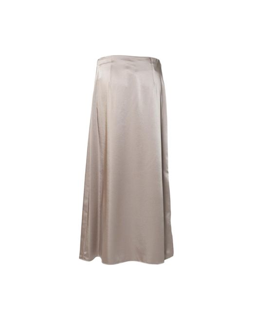 Weekend by Maxmara Brown Slit Skirt