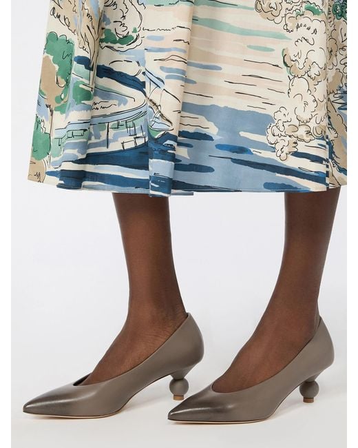 Weekend by Maxmara Brown Decollete Pointed Toe Pumps