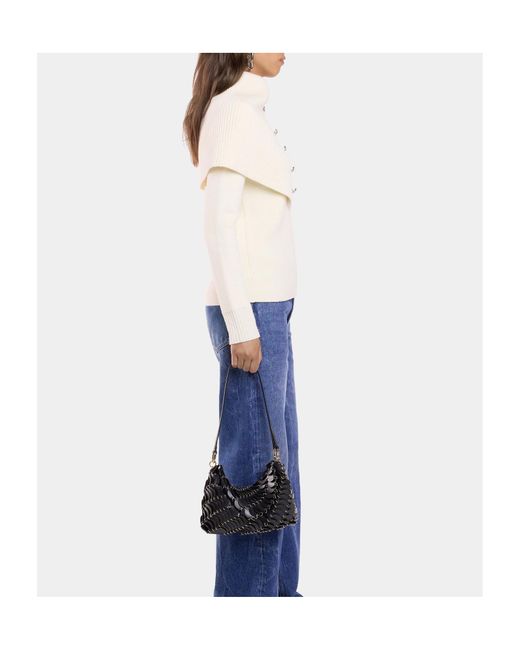 Rabanne Black Paco Shoulder Bag