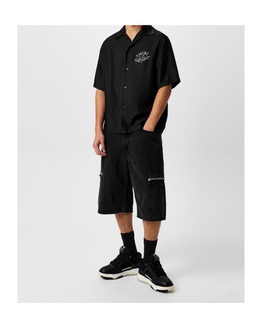 Amiri Black Printed Shirt for men