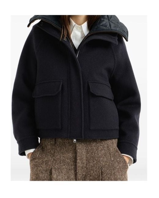 Brunello Cucinelli Black Hand-Crafted Outerwear Jacket