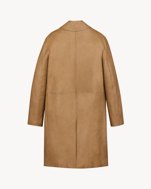 Saint Laurent Natural Coat for men