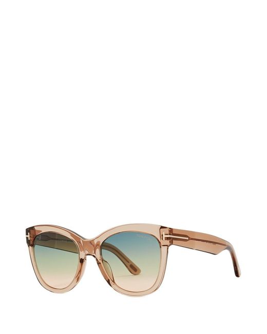 Tom Ford Multicolor Wallace Round-Frame Sunglasses