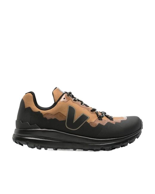Veja Black Fitz Roy Lace-Up Sneakers for men