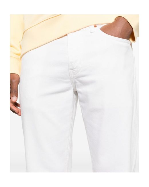 Levi's White Loose-Fit Jeans for men