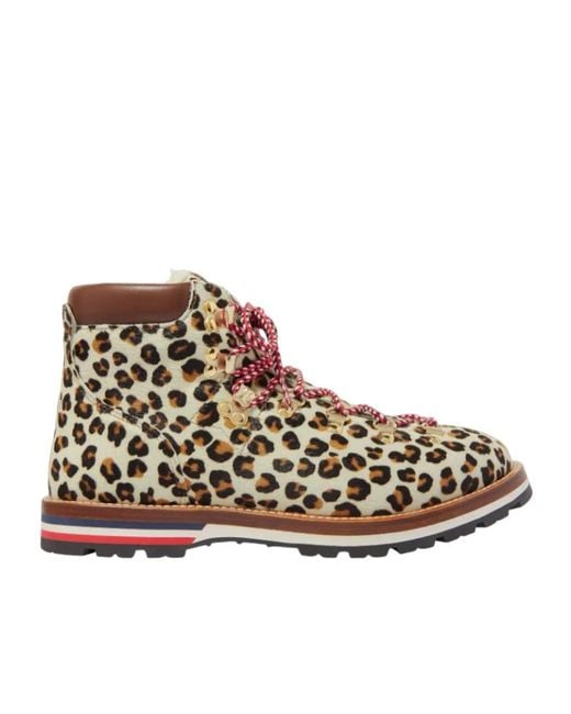 Moncler Brown Blanche Short Boots