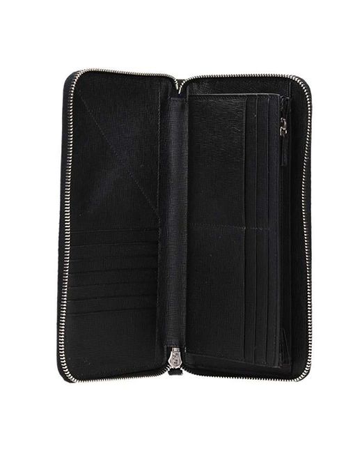 Fendi Gray Long Wallet for men