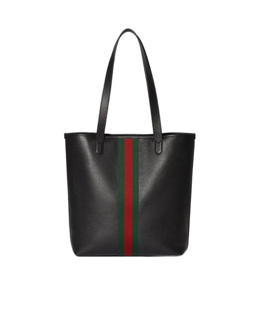 Gucci Black Ophidia Medium Tote Bag