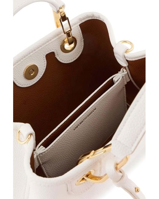 Emporio Armani Natural Logo-Tag Tote Bag