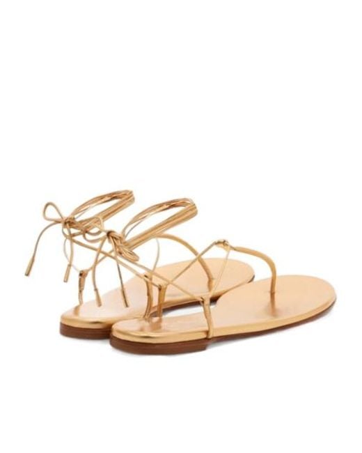 Gianvito Rossi Natural Versatile Soft Sandals