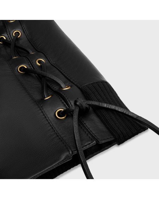 Céline Black Aviator Blouson Jacket
