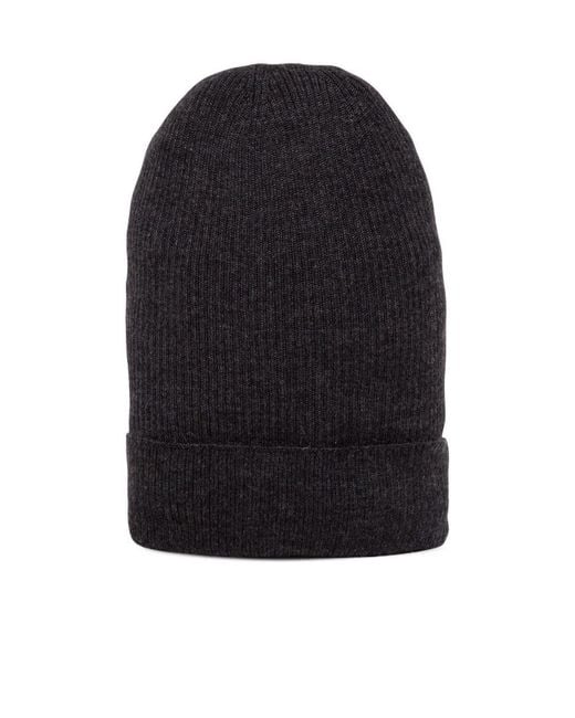 Dolce & Gabbana Black Knitted Hat for men