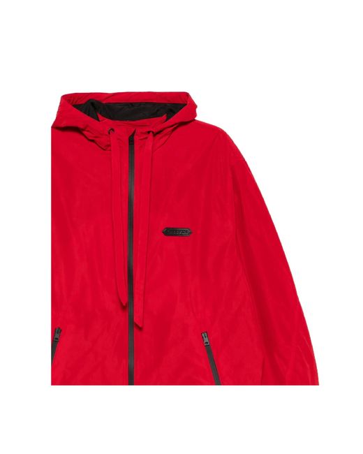 Lanvin Red Long Sleeve Casual Jacket for men