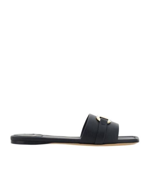Ferragamo Multicolor Flat-Bottomed Sandals