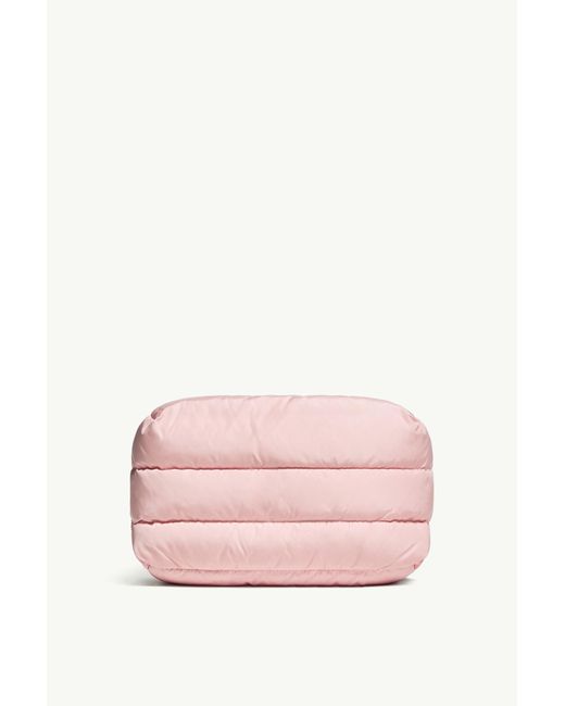 Moncler Pink Caradoc Quilted Beauty Case