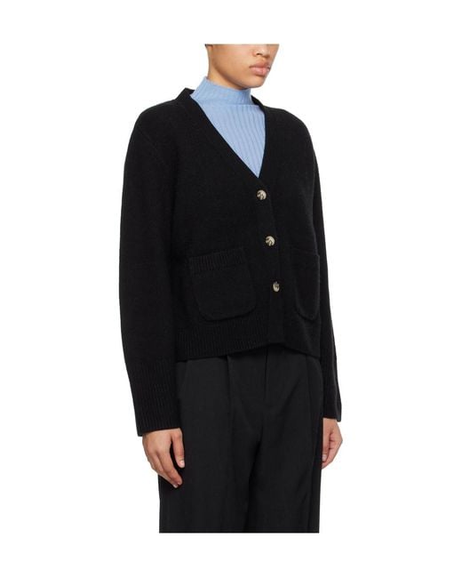 arch4 Black Janelle Cashmere Cardigan